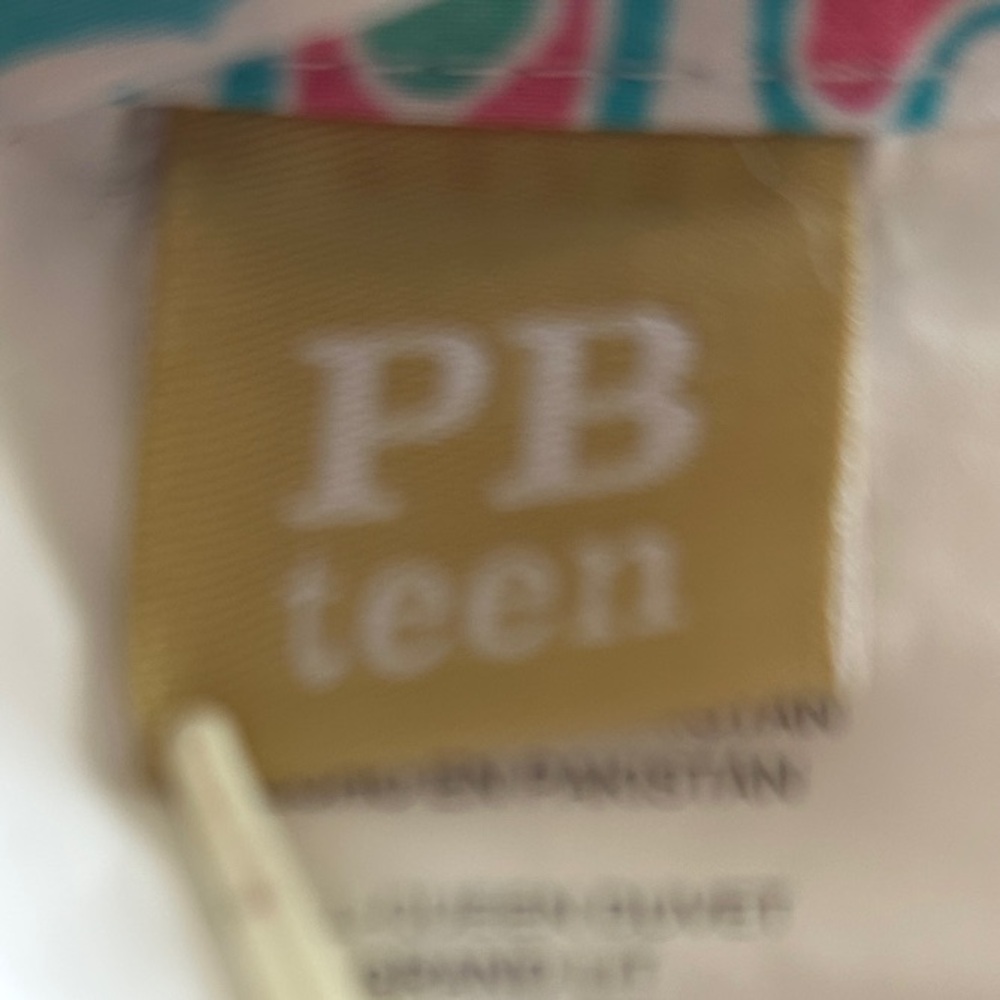 Pottery Barn Teen Multicolor Duvet Cover - Picture 2 of 3